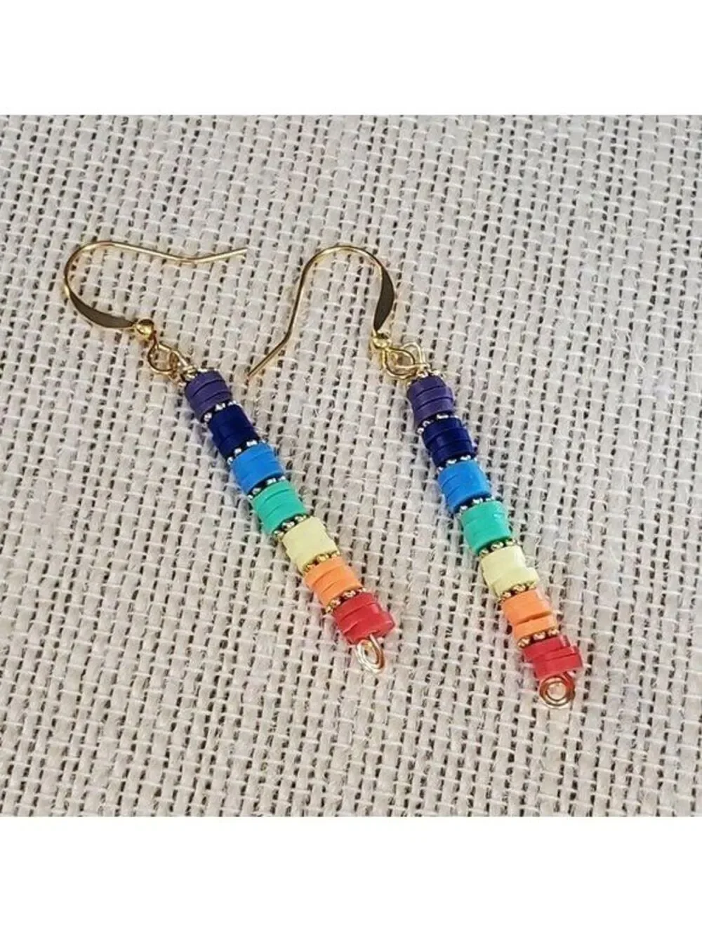 Yoga 7 Chakras Mindfulness Rainbow Earrings